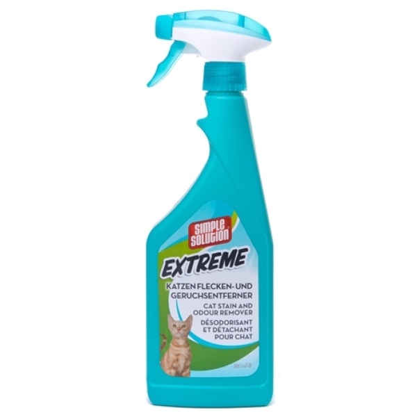 Simple solution stain & odour vlekverwijderaar kat extreme