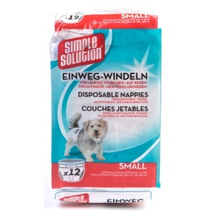 Simple solution wegwerp honden luier