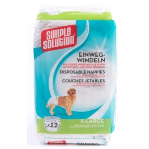 Simple solution wegwerp honden luier