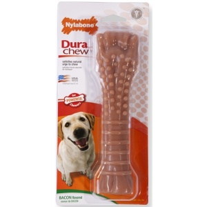 Nylabone dura chew voor harde bijters baconsmaak