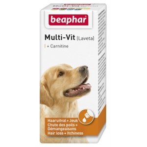 Beaphar multi-vit laveta + carnitine hond