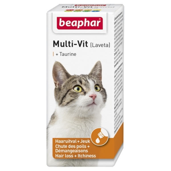 Beaphar multi-vit laveta kat met taurine