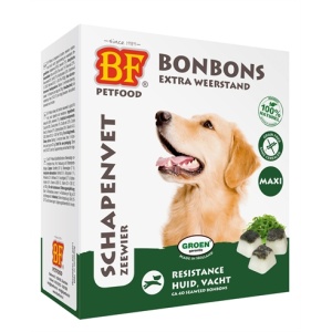 Biofood schapenvet maxi bonbons zeewier