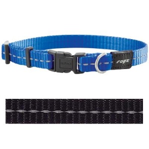 Rogz for dogs nitelife halsband zwart