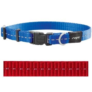 Rogz for dogs nitelife halsband rood