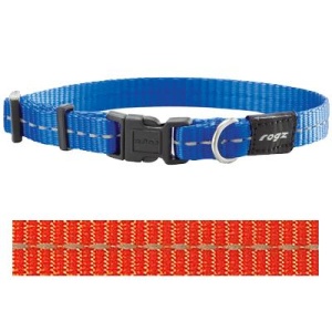 Rogz for dogs nitelife halsband oranje