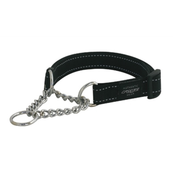 Rogz for dogs lumberjack choker zwart