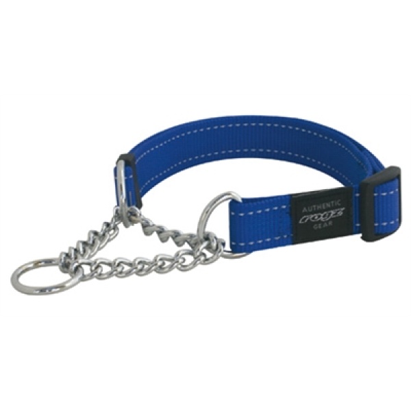 Rogz for dogs lumberjack choker blauw