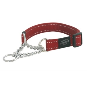 Rogz for dogs lumberjack choker rood