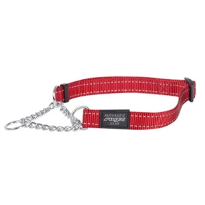 Rogz for dogs fanbelt choker rood