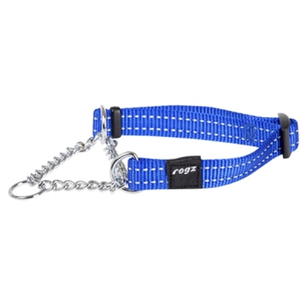 Rogz for dogs snake choker blauw