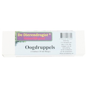 Dierendrogist oogdruppels