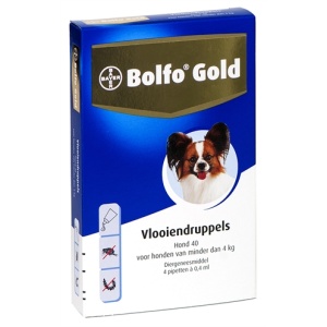 Bolfo gold hond vlooiendruppels