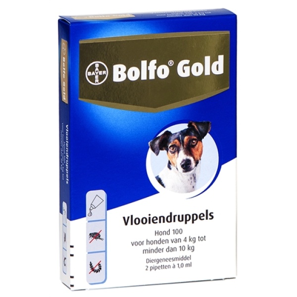 Bolfo gold hond vlooiendruppels