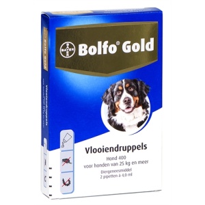 Bolfo gold hond vlooiendruppels