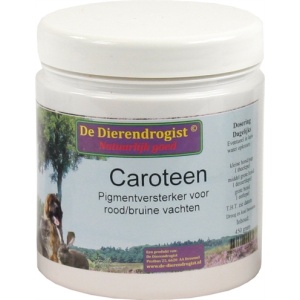 Dierendrogist caroteen pigmentversterker