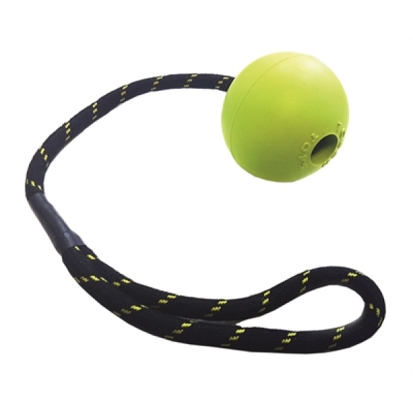 Happy pet tough toys floater rubber bal aan