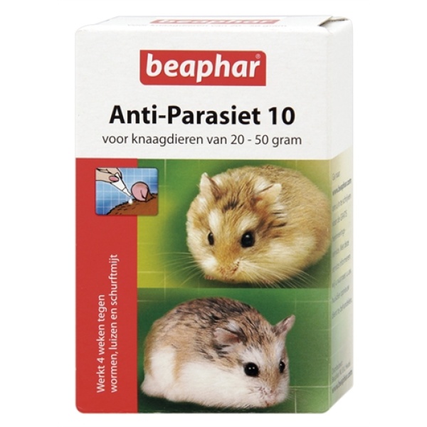 Beaphar anti-parasiet 10 knaagdier