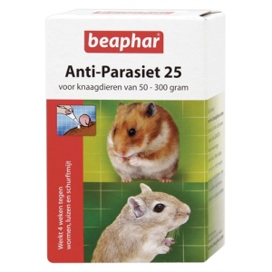 Beaphar anti-parasiet 25 knaagdier