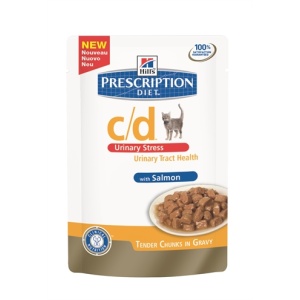 Hill’s feline c/d urinary stress zalm