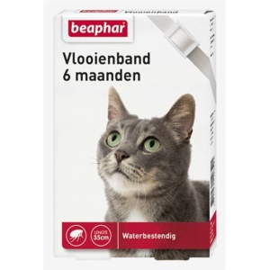 Beaphar vlooienband kat wit