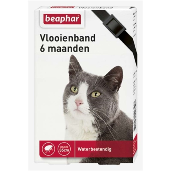 Beaphar vlooienband kat zwart