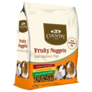 Burgess country value fruity nuggets guinea pig