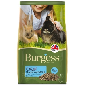 Burgess excel rabbit junior & dwergkonijn