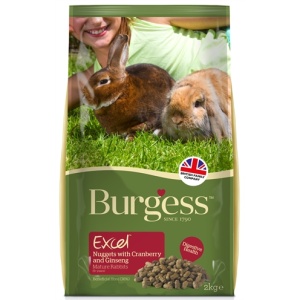 Burgess excel rabbit mature cranberry & ginseng