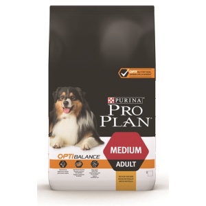 Pro plan dog adult medium kip/rijst