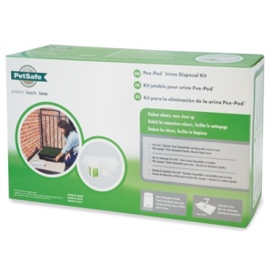 Pet loo pee pod urine afvoerset