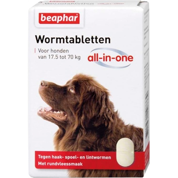 Beaphar wormtablet all-in-one hond