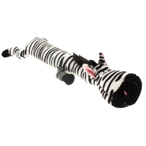 Multipet safari squeaker zebra