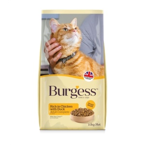 Burgess cat adult rijk aan kip en eend