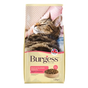 Burgess cat adult rijk aan schotse zalm