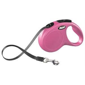 Flexi rollijn classic tape roze