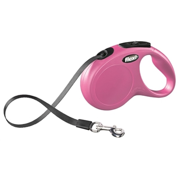 Flexi rollijn classic tape roze