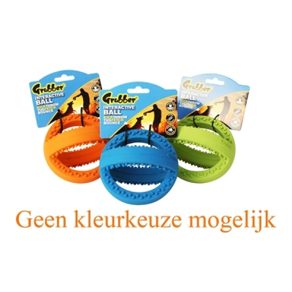 Happy pet grubber interactieve voetbal mini assorti