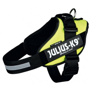 Julius k9 idc harnas / tuig neon groen