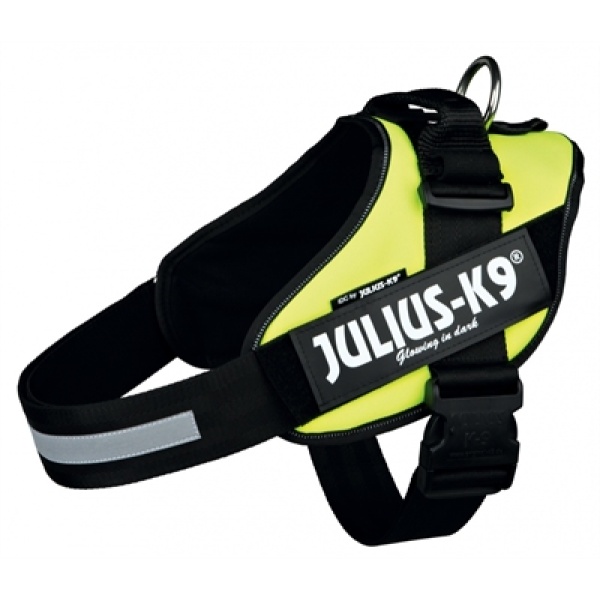 Julius k9 idc harnas / tuig neon groen