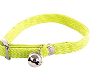 Halsband kat elastisch nylon groen