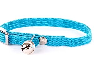 Halsband kat elastisch nylon turquoise