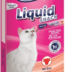 Vitakraft cat liquid snack rund & inuline