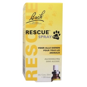 Bach rescue spray pets