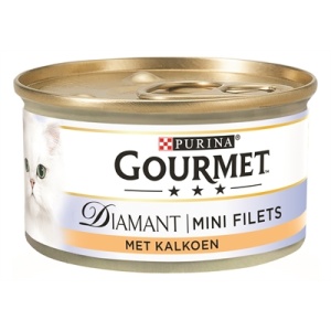 Gourmet diamant mini filets met kalkoen