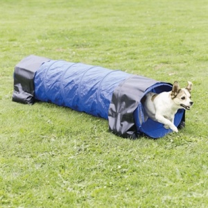 Trixie dog activity agility tunnel blauw