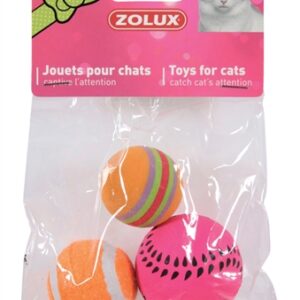 Zolux kattenspeelgoed ballen assorti