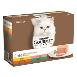 Gourmet gold 12-pack fijne mousse