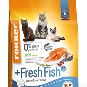 Fokker kat +fresh fish