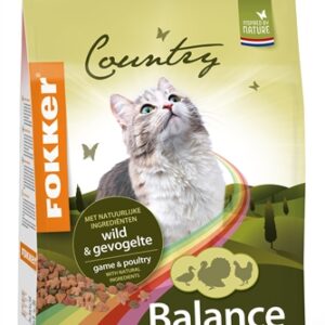 Fokker kat country balance wild/gevogelte